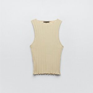 Zara Ribbed Top